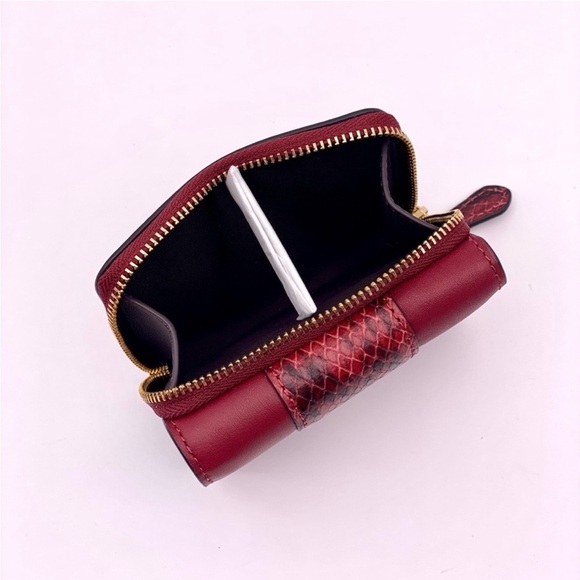 Coach Small Trifold Wallet In Colorblock - Picture 9 of 10